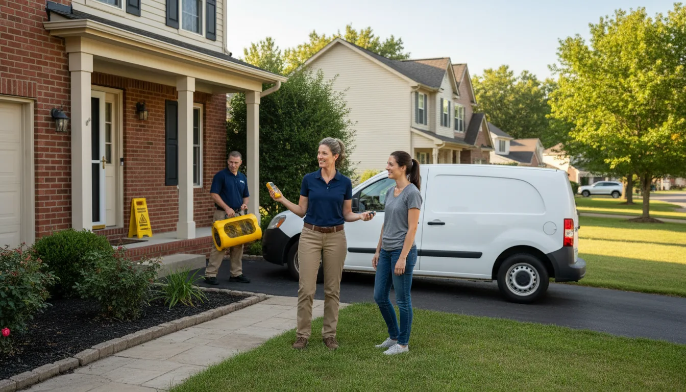 Residential water damage restoration in Rapid Valley, SD
